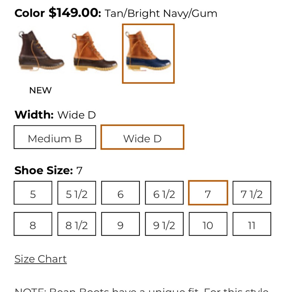 L.L. Bean Brown and Navy Boots - Picture 10 of 10